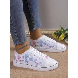 Fashion Floral Ultralight Breathable Sports Canvas Shoes