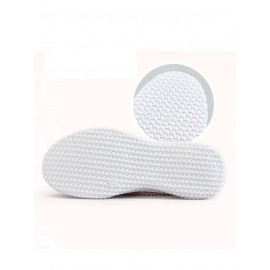 Casual Plain Breathable Slip On Flat Heel Fly Woven Shoes Split Joint