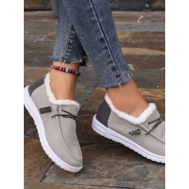 Casual Plain Lace-Up Flat Heel Loafers